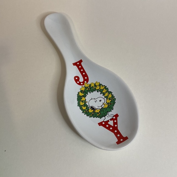 Snoopy apron & spoon rest set NWT! Merry Christmas and Joy print - Picture 6 of 16